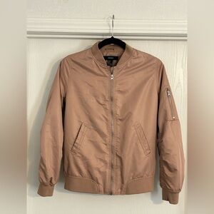 Forever 21 | Light Brown Bomber Jacket | Size Small.